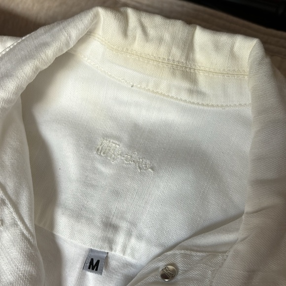 🤍KUT White Stretch Denim Jacket - Picture 3 of 8